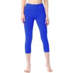 Reduzierte Cobaltblaue Unifarbene Casual Capri-Leggings & 3/4-Leggings aus Baumwolle für Damen Größe XXL 