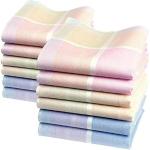 Bunte Stofftaschentücher aus Baumwolle für Damen 