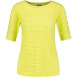Reduzierte Gelbe Meru T-Shirts aus Baumwollmischung für Damen Größe XS 