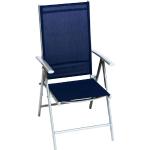 Marineblaue Merxx Amalfi X Gartenstühle & Balkonstühle pulverbeschichtet aus Polyrattan gepolstert Breite 50-100cm, Höhe 100-150cm, Tiefe 50-100cm 