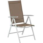 Reduzierte Taupefarbene Merxx Amalfi Gartenstühle & Balkonstühle aus Textil mit Armlehne 