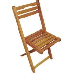 Braune Merxx Porto Gartenstühle & Balkonstühle geölt aus Holz Outdoor Breite 0-50cm, Höhe 50-100cm, Tiefe 0-50cm 