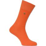 Reduzierte Orange Unifarbene Carlo Colucci Herrenkniestrümpfe mit Nieten Größe 39 