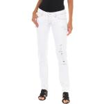 Reduzierte Weiße MET Skinny Jeans mit Reißverschluss aus Baumwolle für Damen 