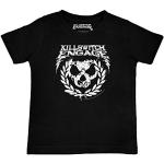 Metal Kids Killswitch Engage (Skull Leaves) - Kinder T-Shirt, schwarz, Größe 92 (2-3 Jahre), offizielles Band-Merch