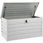 Weiße Moderne Juskys Auflagenboxen & Gartenboxen aus Metall 