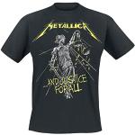 Schwarze Metallica Herrenbandshirts Größe S 
