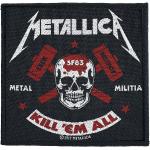 Schwarze Metallica Applikationen & Aufnäher 
