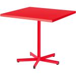 Rote Schaffner Runde Design Tische aus Metall Breite 50-100cm, Höhe 50-100cm, Tiefe 50-100cm 