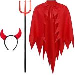 Reduzierte Rote Teufel-Kostüme für Damen Größe S 
