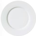 Weiße Runde Speiseteller & Essteller 15 cm aus Porzellan stapelbar 6-teilig 