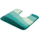 Reduzierte Blaue MEUSCH Ocean WC-Vorleger aus Textil 