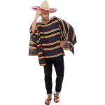 Gestreifte Buttinette Mexikaner-Kostüme für Herren 