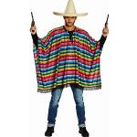 Bunte Mottoland Mexikaner-Kostüme aus Polyester für Herren 