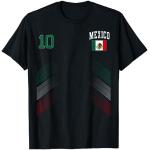 Mexiko Fußball Fan Trikot Mexikanische Flagge Fußb