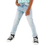 Himmelblaue Mexx Jeans Shorts für Kinder aus Baumwolle für Jungen Größe 158 