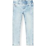 Hellblaue Mexx Skinny Jeans für Kinder aus Baumwolle für Mädchen Größe 140 
