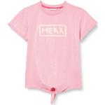 Pinke Kurzärmelige Mexx Kinder T-Shirts aus Baumwolle für Mädchen Größe 98 