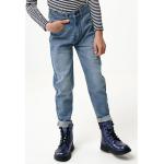Reduzierte Hellblaue Mexx Slim Jeans für Kinder mit Reißverschluss aus Baumwolle für Mädchen Größe 128 