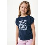 Reduzierte Dunkelblaue Mexx Rundhals-Ausschnitt Printed Shirts für Kinder & Druck-Shirts für Kinder aus Baumwolle für Mädchen Größe 134 