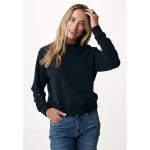 Reduzierte Dunkelblaue Mexx Rundhals-Ausschnitt Damensweatshirts Größe S 