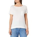 Weiße Mexx Shirts mit Tasche für Damen Größe S 