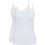 Reduzierte Weiße Mey Damenträgerhemden & Damenachselhemden aus Polyamid Größe 5 XL 