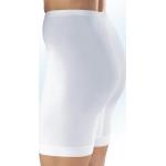 Weiße Mey Oeko-Tex Feinripp-Unterhosen aus Baumwolle für Damen Größe L Große Größen 3-teilig 