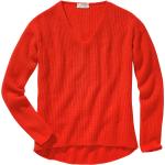 Reduzierte Orange Mey&Edlich Kaschmir-Pullover für Damen Größe L für den für den Herbst 