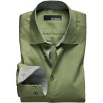 Grüne Mey&Edlich Hemden mit Krawatte für Herren 