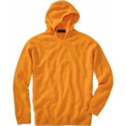 Mey & Edlich Herren Hoodies Regular Fit Orange einfarbig