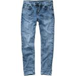 Blaue Unifarbene Mey&Edlich Slim Fit Jeans aus Denim für Herren Weite 30, Länge 32 für den für den Sommer 