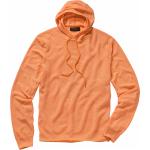 Reduzierte Orange Unifarbene Mey&Edlich Kapuzenshirts mit Kapuze für Herren Größe XL für den für den Sommer 