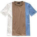 Reduzierte Weiße Color Blocking Mey&Edlich T-Shirts für Herren Größe XL 