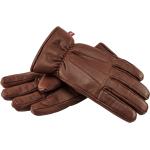 Braune Mey&Edlich Herrenhandschuhe aus Leder Größe XL 