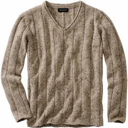 Herren Kleidung Pullover & Sweater Strickpullover für den Winter Kenzarro Strickpullover für den Winter Pull gris 
