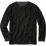 Schwarze Unifarbene Mey&Edlich Kaschmir-Pullover aus Wolle für Herren Größe XL 