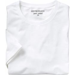 Mey & Edlich Herren Benchmark-Shirt Rundhals Doppelpack weiß 46, 48, 50, 52, 54, 56, 58