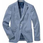 Hellblaue Gestreifte Business Mey&Edlich Business-Hosen aus Leinen für Herren Größe XL für den für den Sommer 