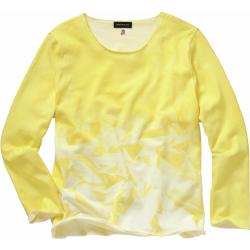 Mey & Edlich Herren Shirts Regular Fit Gelb gemustert