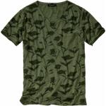 Grüne Mey&Edlich Bio Jerseyshirts aus Jersey für Herren Größe 3 XL 