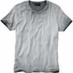 Graue Unifarbene Mey&Edlich Bio T-Shirts für Herren Größe XL 