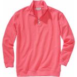 Reduzierte Rosa Unifarbene Mey&Edlich T-Shirts mit Reißverschluss aus Baumwollmischung für Herren Größe XXL 