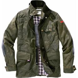 Mey & Edlich Herren Jacket Wachsfieldjacket Bexley gruen L, M, S, XL, XXL