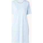 Reduzierte Hellblaue Mey Damennachthemden aus Baumwolle Größe M 