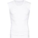 Weiße Casual Ärmellose Mey Feinripp-Unterhemden für Herren Größe XS 