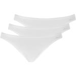 Reduzierte Weiße Unifarbene Mey Bio Micro-Slips & Minislips aus Baumwolle für Damen 