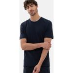 Blaue Unifarbene Kurzärmelige Mey T-Shirts für Herren Größe XXL 