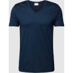 Blaue Mey V-Ausschnitt T-Shirts für Herren Größe XL 