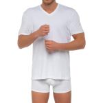 Weiße Casual Mey V-Ausschnitt T-Shirts für Herren Größe XXL 